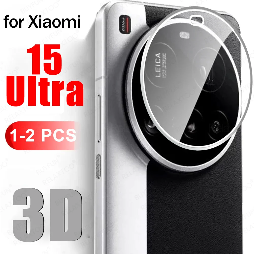 Photography Xiaomi - 1–2 Stück 3D gebogener HD-Kameraschutz für