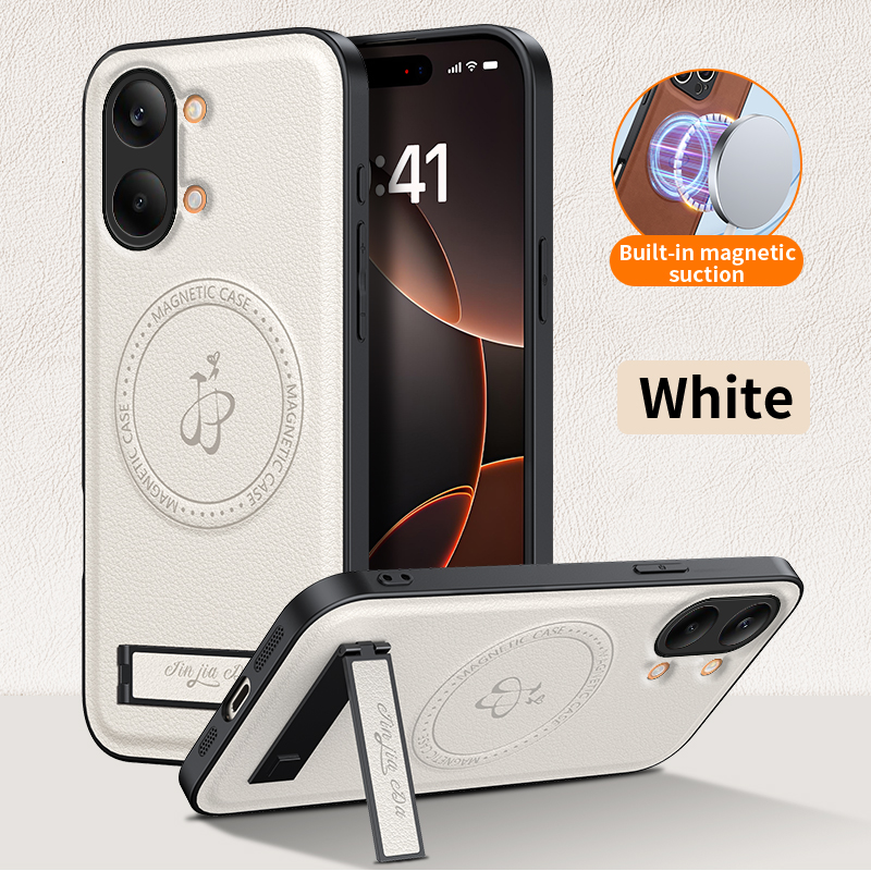 Photography Xiaomi - Luxuriöse Leder-Handyhülle mit Standfunktion für Xiaomi