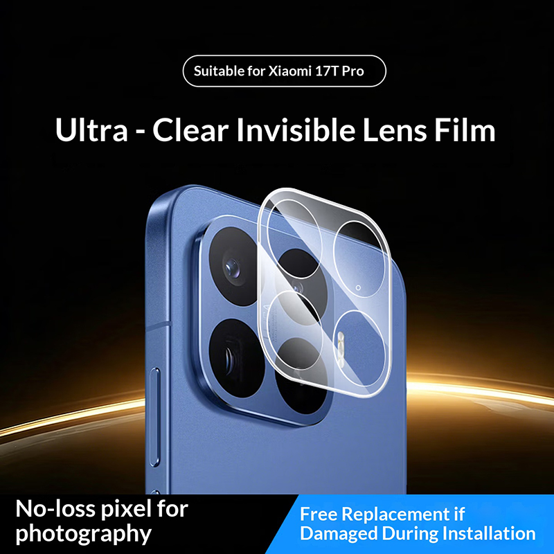 Photography Xiaomi - 3D Klarer Kameralinsenschutz für Xiaomi 17T