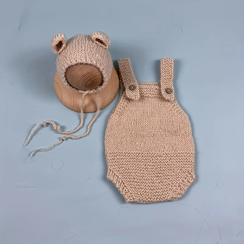 Photography Outfits - Häkeln Gestrickte Baby Fotografie Kostüm Neugeborenen