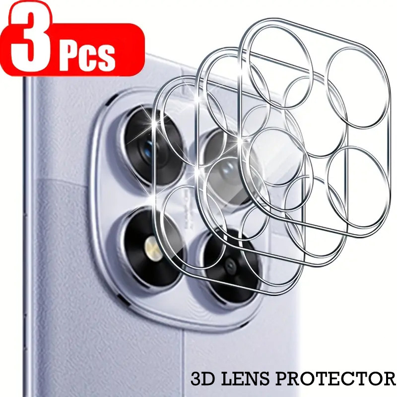 Photography Xiaomi - 3 Stück Klare 3D-Linsenschutzfolie für Xiaomi