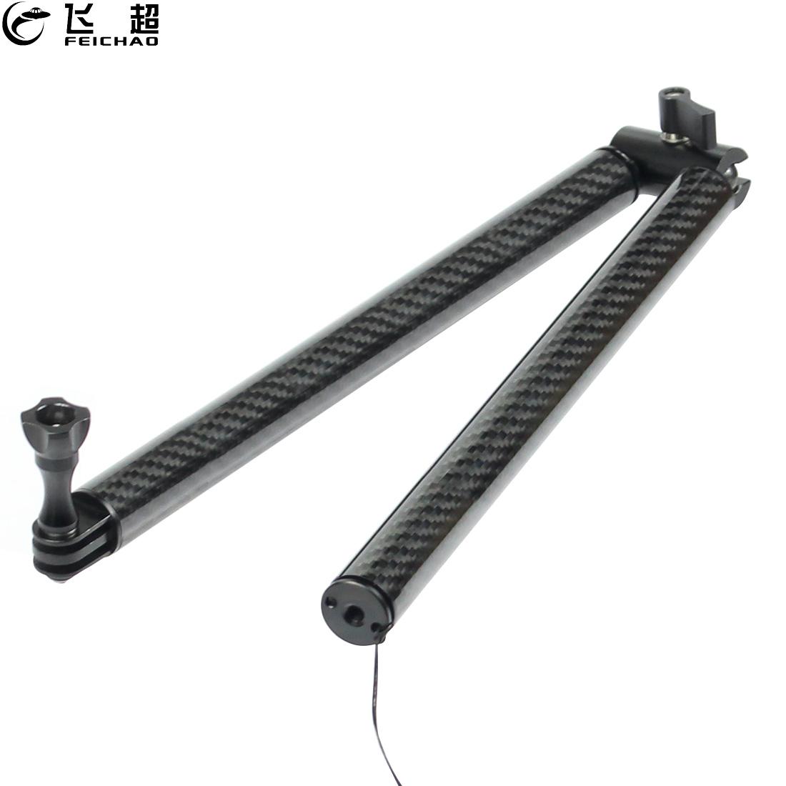 Camera Tripod Carbon - Selfie-Stab aus Kohlefaser, verstellbarer Griff, magische