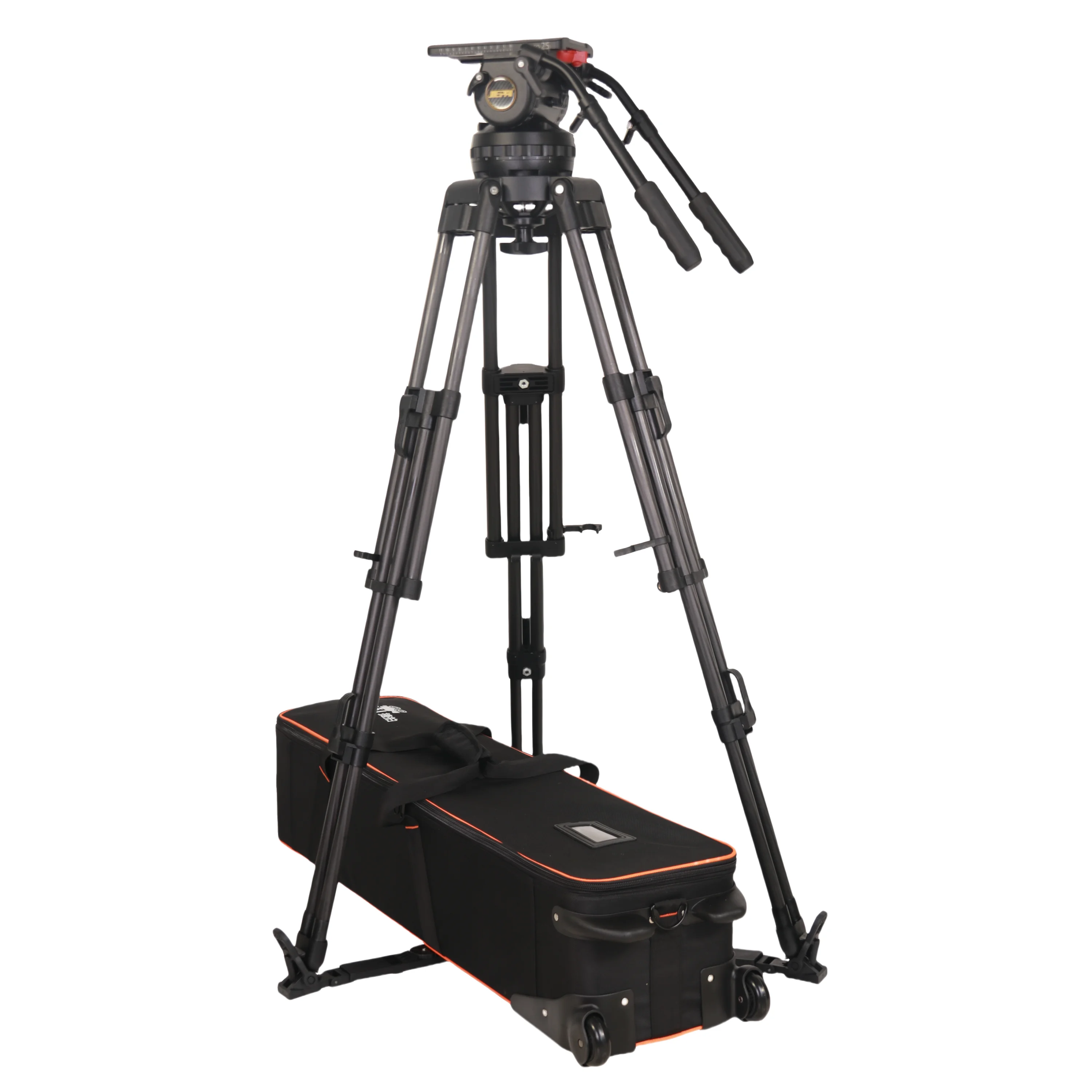 Camera Tripod Carbon - JIEPAI JP-V25T 40KG Hochleistungsstativ 150MM Professionelles