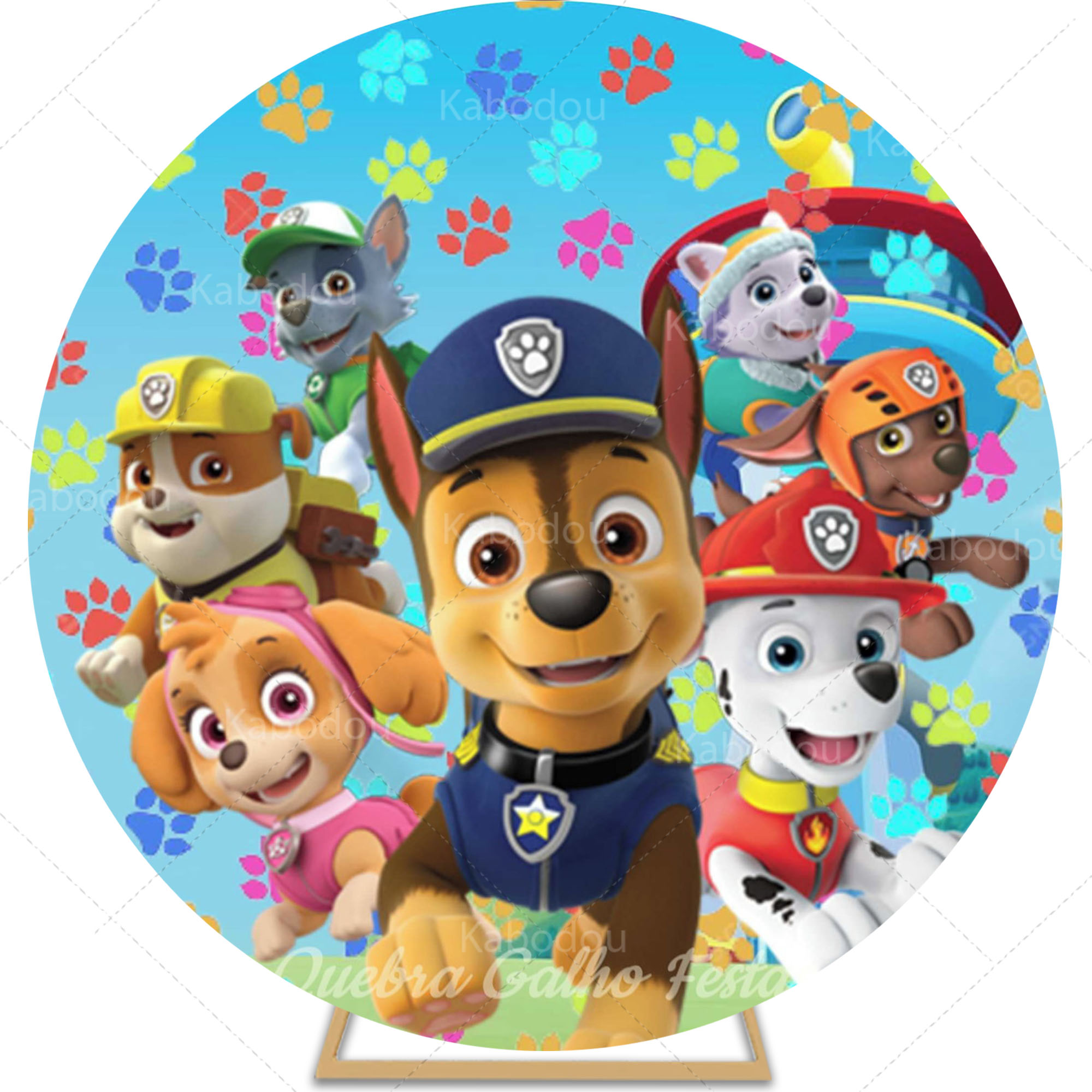 Paws Patrol Runder Hintergrund – Photography Life Bewertung und Preis