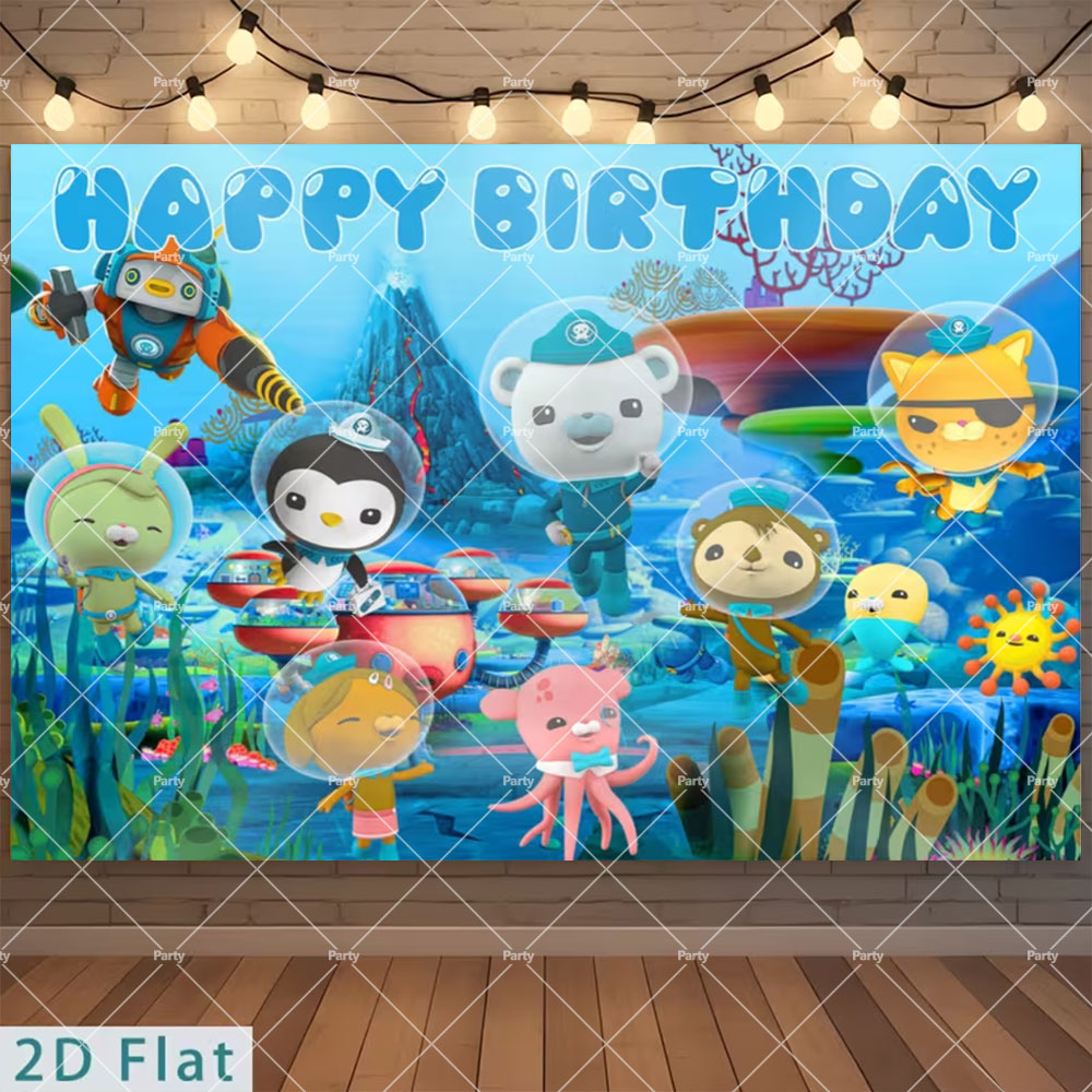 Cartoon Octonauts Kindergeburt – Photography Sport Bewertung und Preis