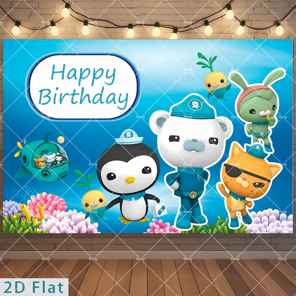 Cartoon Octonauts Kindergeburt – Photography Sport Bewertung und Preis