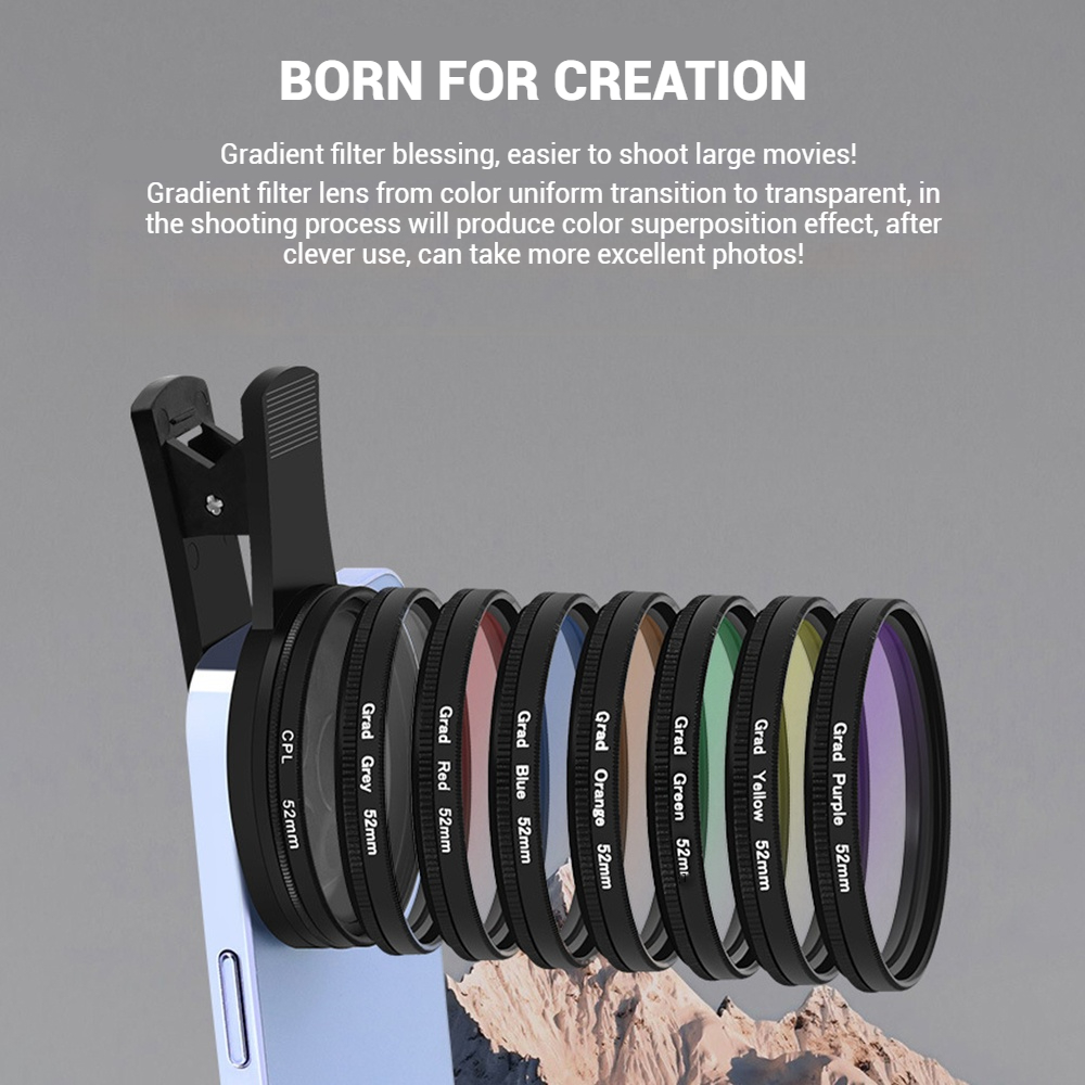52MM Handy-Objektiv, universel – Photography Xiaomi Bewertung und Preis
