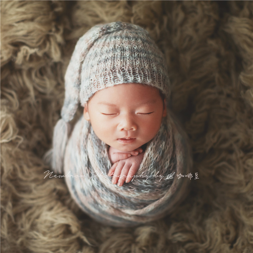 Stricken Jersey Wrap Und Hut S – Photography Outfits Bewertung und Preis