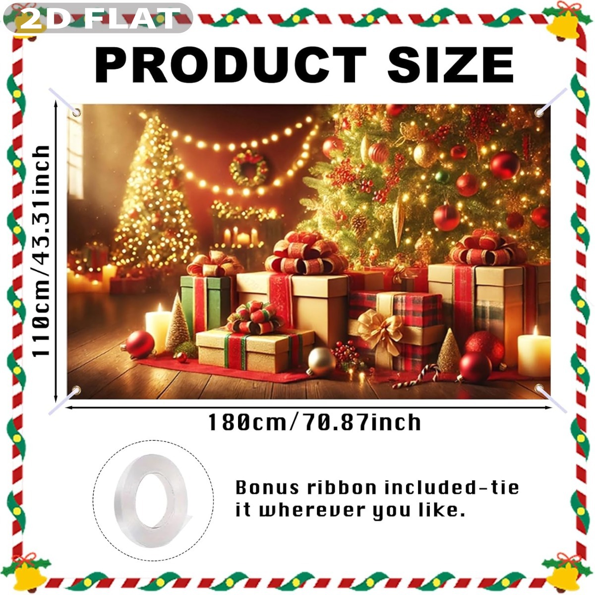 1 Stück Weihnachtsbaum und Ges – Photography Background Bewertung und Preis