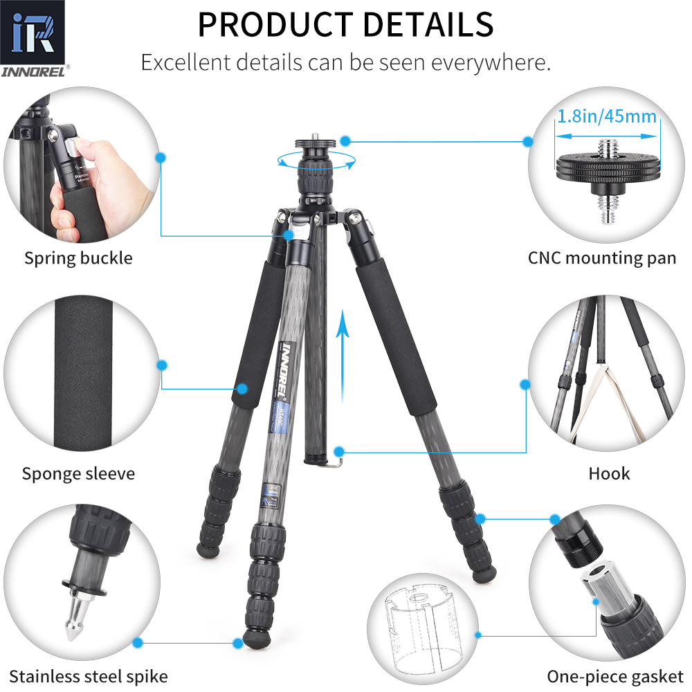 Multi-funktion Carbon Fiber St – Camera Tripod Carbon Bewertung und Preis
