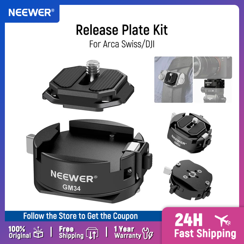 Neewer GM47 Schnellwechselplat – Peak Design Clip Bewertung und Preis