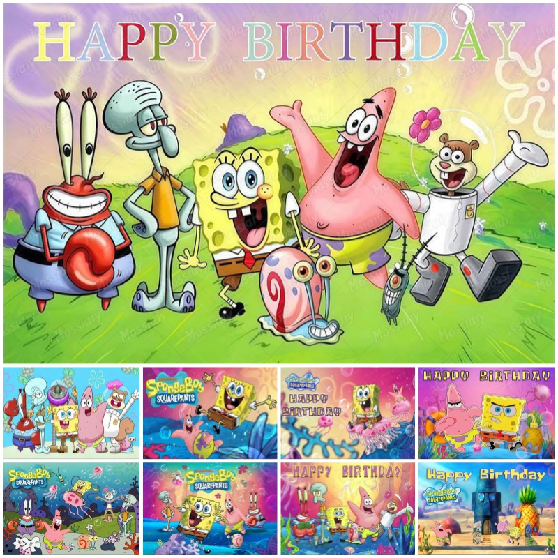 SpongeBob-Themen-Hintergrund C – Photography Sport Bewertung und Preis
