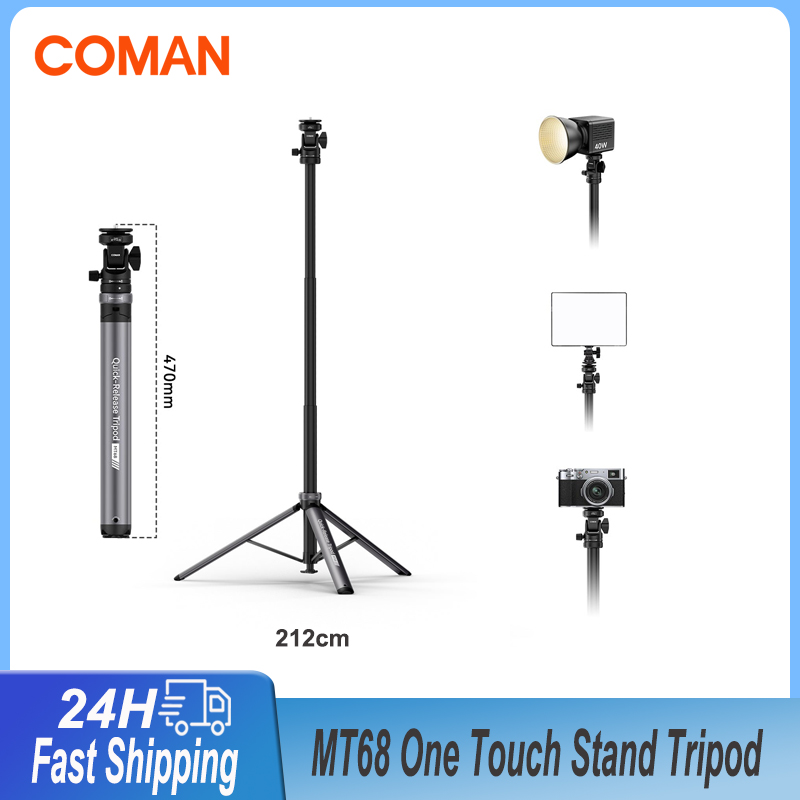 COMAN MT68 One-Touch Schnellve – Camera Tripod Carbon Bewertung und Preis