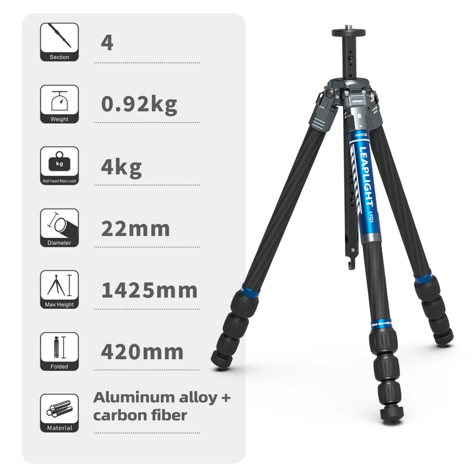 LEAPLIGHT Carbonfaser-Kamerast – Camera Tripod Carbon Bewertung und Preis