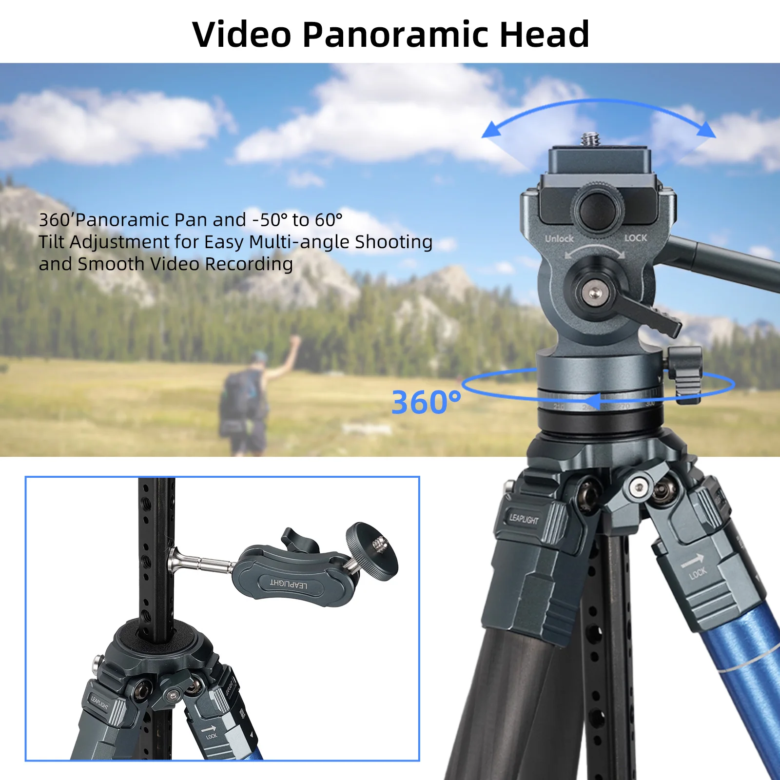 LEAPLIGHT Carbonfaser-Kamerast – Camera Tripod Carbon Bewertung und Preis
