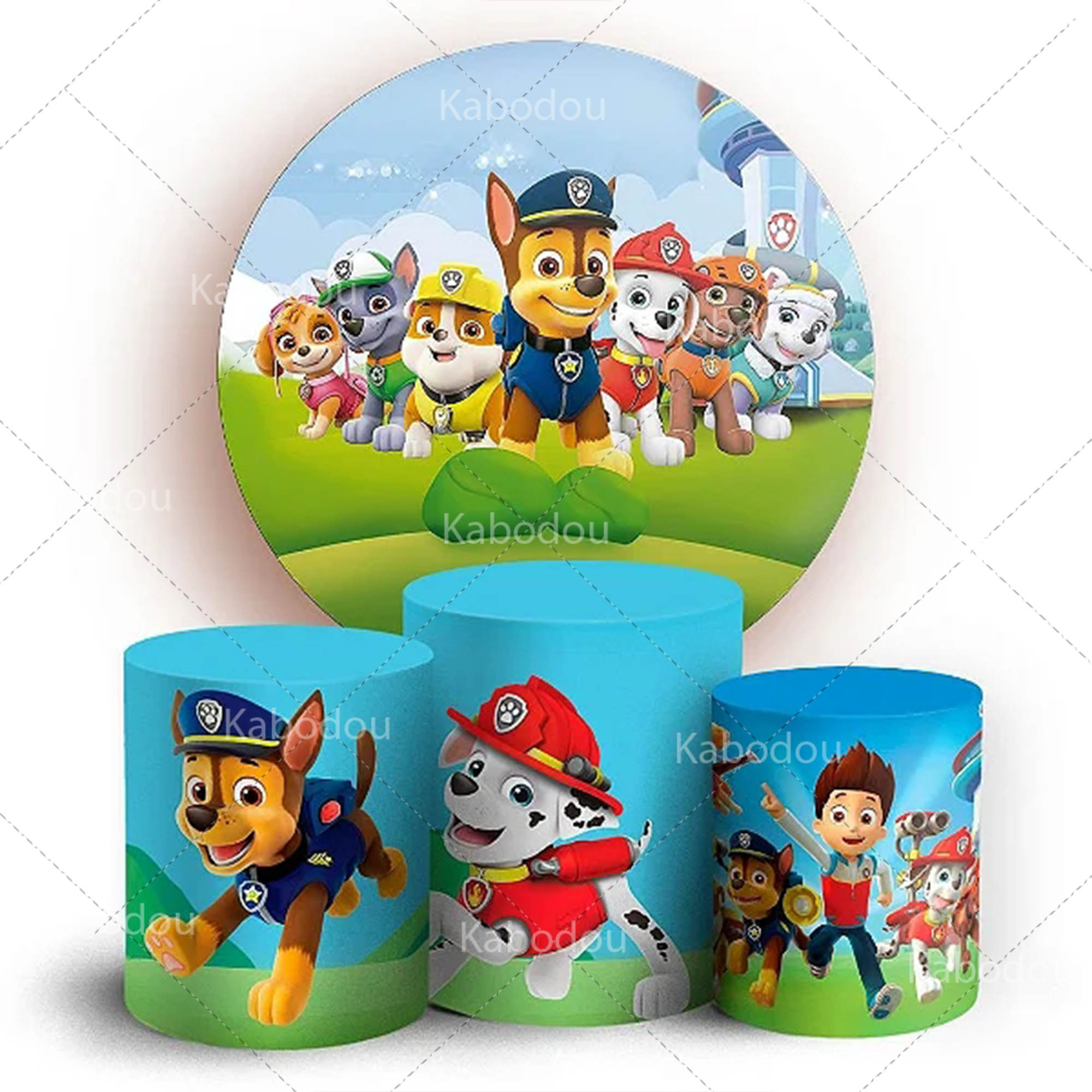 Paw Patrol Runder Hintergrund  – Photography Sport Bewertung und Preis